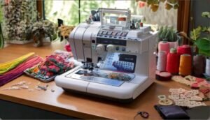 Explore the Usha Janome Memory Craft 550E's Advanced Features